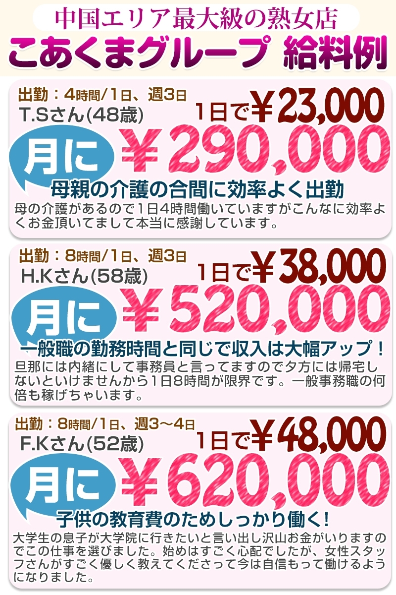 実際のお給料をご紹介いたします。